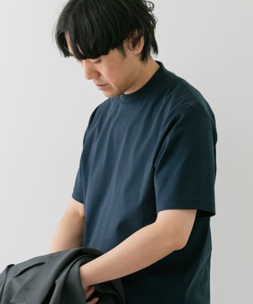 LIFE STYLE TAILOR シルケットポンチストレッチTシャツ シャツブラウスURBAN RESEARCH DOORS