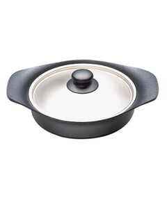 212 KITCHEN STORE / トゥーワントゥーキッチン ストア キッチンツール | 南部鉄鍋浅型 22cm (ステンレス蓋付き) ＜柳宗理＞