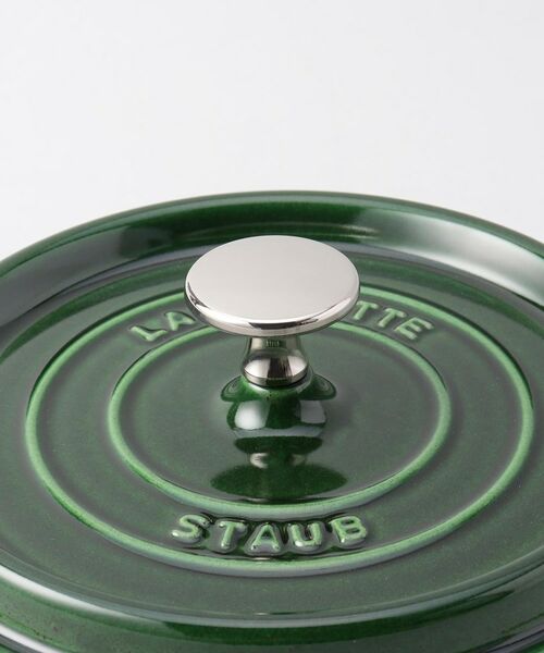 ☆週末価格☆staub ピコココットラウンド　バジルグリーン　18cm　ストウブ ストウブ ピコ ココット ラウンド 18cm [バジルグリーン] (鍋