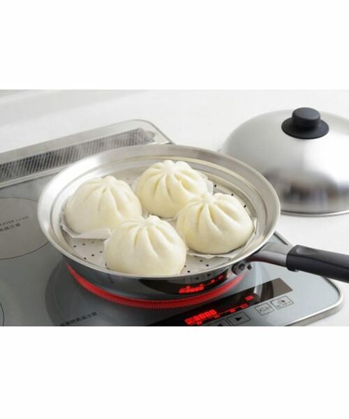 212 KITCHEN STORE / トゥーワントゥーキッチン ストア キッチンツール | 美味彩菜鍋にのせる蒸しプレート　24～26cm（蓋付） | 詳細2