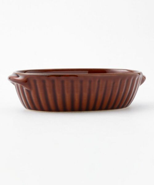 212 KITCHEN STORE / トゥーワントゥーキッチン ストア 食器 | ギャザー オーバルグラタン S BR | 詳細2