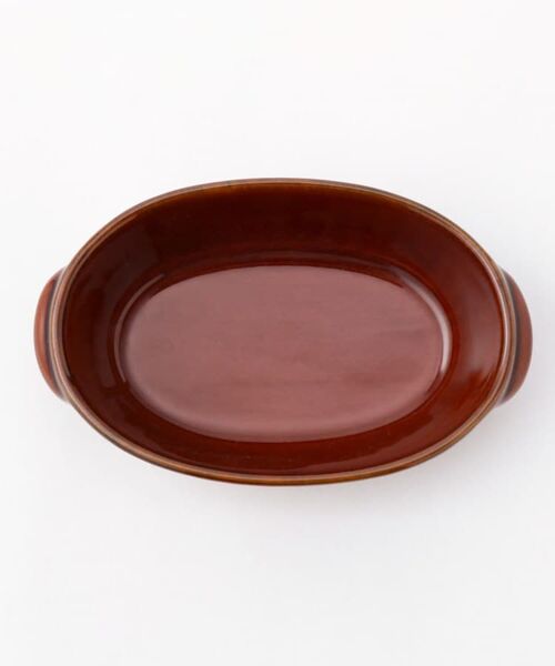 212 KITCHEN STORE / トゥーワントゥーキッチン ストア 食器 | ギャザー オーバルグラタン S BR | 詳細3