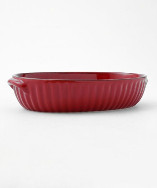 212 KITCHEN STORE / トゥーワントゥーキッチン ストア 食器 | ギャザー オーバルグラタン L RD | 詳細2