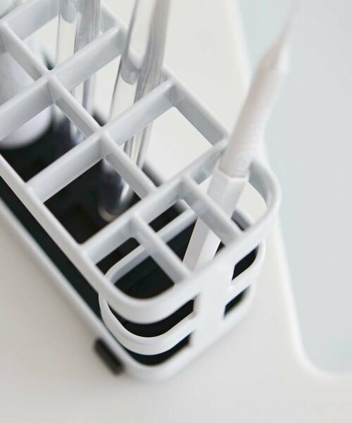 212 KITCHEN STORE / トゥーワントゥーキッチン ストア インテリア・インテリア雑貨 | トゥースブラシスタンド ワイド WH 山崎実業 ＜tower タワー＞ | 詳細2