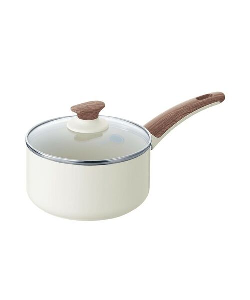 212 KITCHEN STORE / トゥーワントゥーキッチン ストア キッチンツール | ウッドビー ソースパン 16cm 蓋付き ＜GreenPan グリーンパン＞ | 詳細1