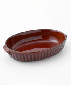 212 KITCHEN STORE / トゥーワントゥーキッチン ストア 食器 | ギャザー オーバルグラタン L BR