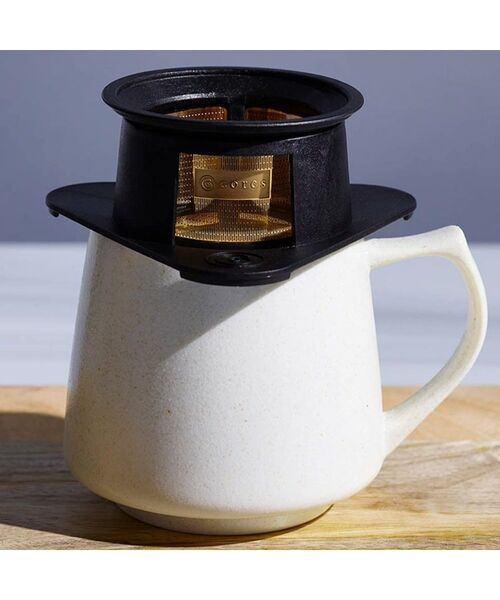 212 KITCHEN STORE / トゥーワントゥーキッチン ストア インテリア・生活雑貨・ホビー・ステーショナリー | cores (コレス) シングルカップゴールドフィルター BK | 詳細2