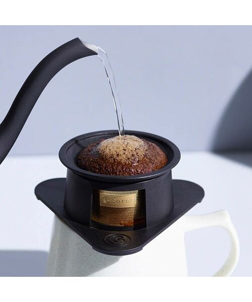 212 KITCHEN STORE / トゥーワントゥーキッチン ストア インテリア・生活雑貨・ホビー・ステーショナリー | cores (コレス) シングルカップゴールドフィルター BK | 詳細3