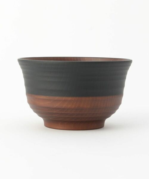 212 KITCHEN STORE / トゥーワントゥーキッチン ストア 食器 | 日本伝統色 木目塗分丼 漆黒 | 詳細2