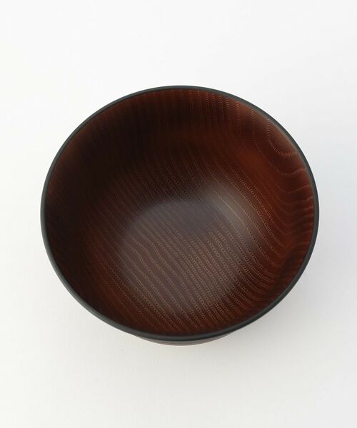 212 KITCHEN STORE / トゥーワントゥーキッチン ストア 食器 | 日本伝統色 木目塗分丼 漆黒 | 詳細3