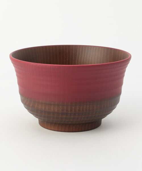 212 KITCHEN STORE / トゥーワントゥーキッチン ストア 食器 | 日本伝統色 木目塗分丼 古代朱 | 詳細1