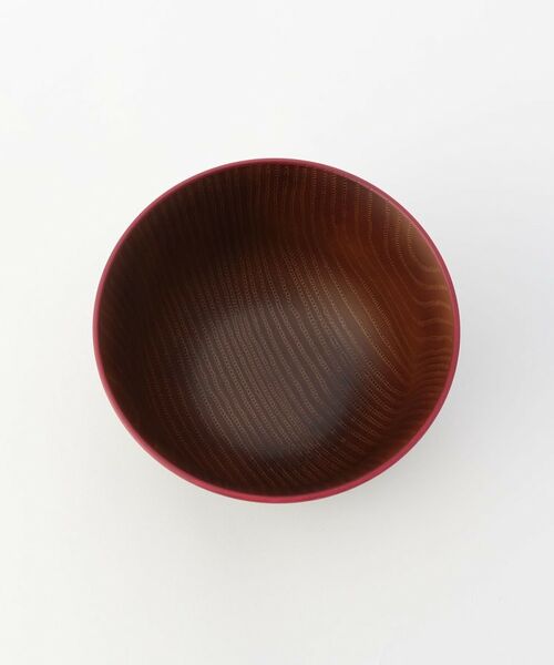 212 KITCHEN STORE / トゥーワントゥーキッチン ストア 食器 | 日本伝統色 木目塗分丼 古代朱 | 詳細3