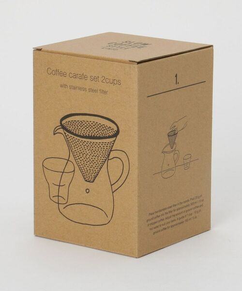 212 KITCHEN STORE / トゥーワントゥーキッチン ストア インテリア・生活雑貨・ホビー・ステーショナリー | コーヒーカラフェセット 300ml ＜KINTO キントー＞ | 詳細3