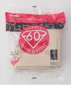 212 KITCHEN STORE / トゥーワントゥーキッチン ストア インテリア・生活雑貨・ホビー・ステーショナリー | V60用ペーパーフィルターミサラシ VCF-02-100M 100枚入り 1～4杯用 ＜HARIO ハリオ＞