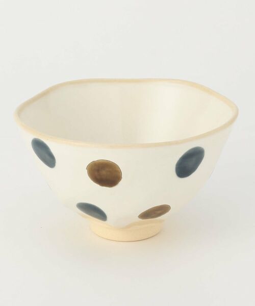 212 KITCHEN STORE / トゥーワントゥーキッチン ストア 食器 | 藍花 有田焼 飯椀 くらら 水玉 青 | 詳細1