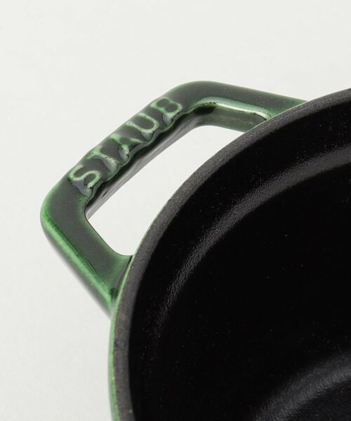 212 KITCHEN STORE / トゥーワントゥーキッチン ストア キッチンツール | ピコ・ココット 14cm バジルグリーン ＜Staub ストウブ ＞ | 詳細7