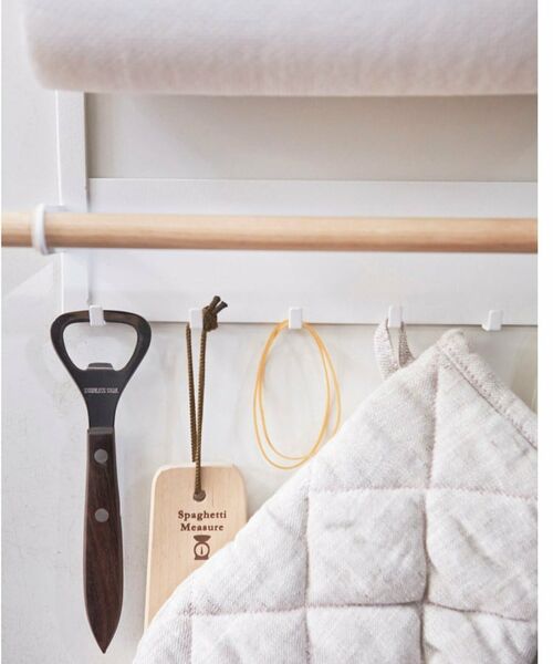 212 KITCHEN STORE / トゥーワントゥーキッチン ストア インテリア・インテリア雑貨 | マグネット冷蔵庫サイドラック WH  山崎実業 ＜tosca トスカ＞ | 詳細5