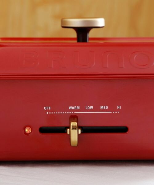 212 KITCHEN STORE / トゥーワントゥーキッチン ストア キッチンツール | コンパクトホットプレート RD ＜BRUNO ブルーノ＞ | 詳細9