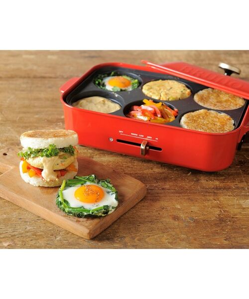 212 KITCHEN STORE / トゥーワントゥーキッチン ストア キッチンツール | コンパクトホットプレート用マルチプレート BOE021-MULTI ＜BRUNO ブルーノ＞ | 詳細2