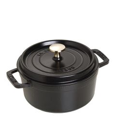 212 KITCHEN STORE / トゥーワントゥーキッチン ストア キッチンツール | ピコ・ココット ラウンド 18cm BK ＜staub ストウブ＞