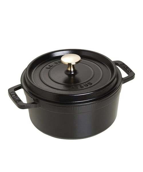 212 KITCHEN STORE / トゥーワントゥーキッチン ストア キッチンツール | ピコ・ココット ラウンド 18cm BK ＜staub ストウブ＞ | 詳細1