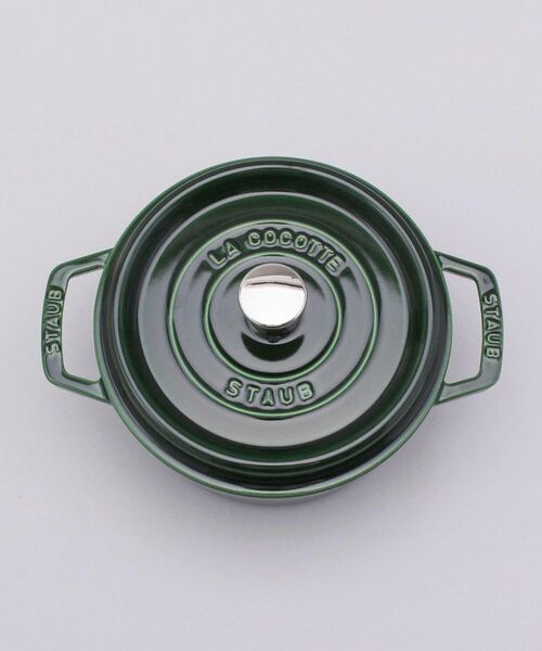 212 KITCHEN STORE / トゥーワントゥーキッチン ストア キッチンツール | ピコ・ココット ラウンド 20cm バジルグリーン ＜staub ストウブ＞ | 詳細2