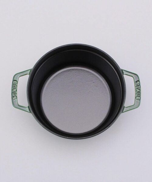 212 KITCHEN STORE / トゥーワントゥーキッチン ストア キッチンツール | ピコ・ココット ラウンド 20cm バジルグリーン ＜staub ストウブ＞ | 詳細3