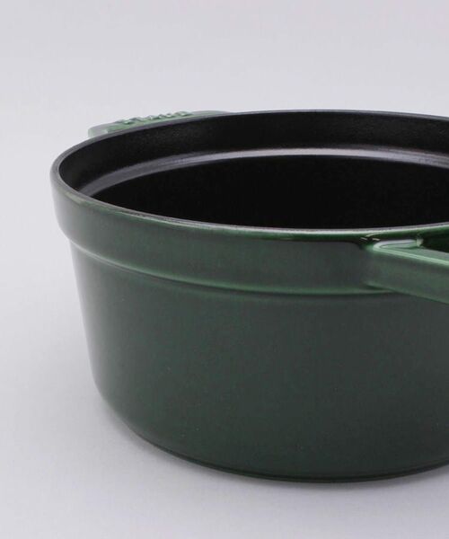 212 KITCHEN STORE / トゥーワントゥーキッチン ストア キッチンツール | ピコ・ココット ラウンド 20cm バジルグリーン ＜staub ストウブ＞ | 詳細6