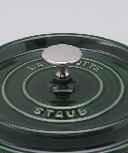 212 KITCHEN STORE / トゥーワントゥーキッチン ストア キッチンツール | ピコ・ココット ラウンド 20cm バジルグリーン ＜staub ストウブ＞ | 詳細7