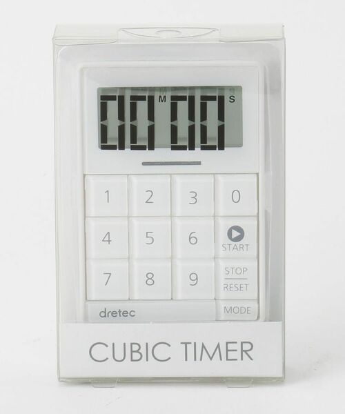 212 KITCHEN STORE / トゥーワントゥーキッチン ストア キッチンツール | キュービックタイマー WH | 詳細1