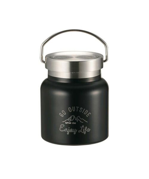 212 KITCHEN STORE / トゥーワントゥーキッチン ストア インテリア・生活雑貨・ホビー・ステーショナリー | モンテ HDフードポット 280ml BK ＜CAPTAIN STAG キャプテンスタッグ＞ | 詳細1