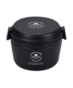212 KITCHEN STORE / トゥーワントゥーキッチン ストア インテリア・生活雑貨・ホビー・ステーショナリー | ホームレーベル どんぶりランチジャー 770ml BK
