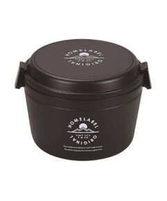 212 KITCHEN STORE / トゥーワントゥーキッチン ストア インテリア・生活雑貨・ホビー・ステーショナリー | ホームレーベル どんぶりランチジャー 1060ml BK