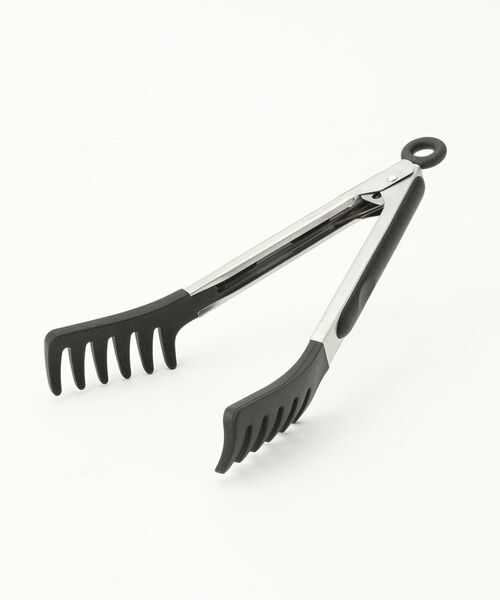 212 KITCHEN STORE / トゥーワントゥーキッチン ストア キッチンツール | シリコンパスタトング 23cm BK | 詳細1
