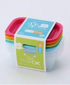 212 KITCHEN STORE / トゥーワントゥーキッチン ストア キッチンツール | 楽ちんパック 角型 180ml 4色セット