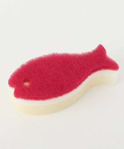 212 KITCHEN STORE / トゥーワントゥーキッチン ストア インテリア・インテリア雑貨 | おさかなスポンジ WRD ＜marna マーナ＞（レッド(879)）