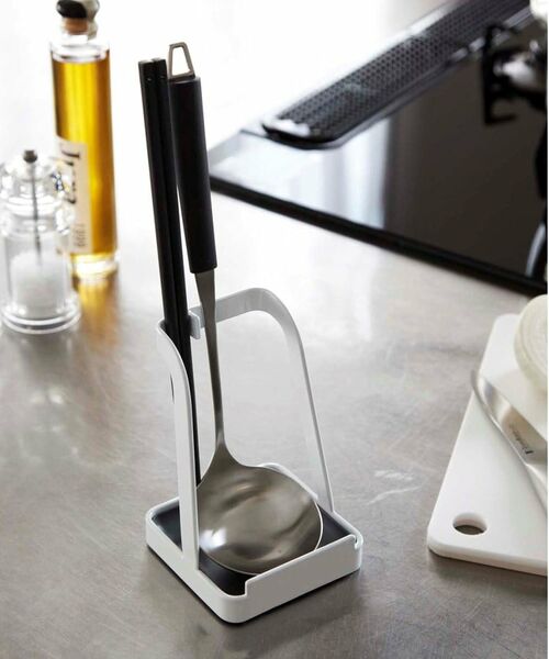 212 KITCHEN STORE / トゥーワントゥーキッチン ストア キッチンツール | お玉＆鍋フタスタンド WH 山崎実業 ＜tower タワー＞ | 詳細11