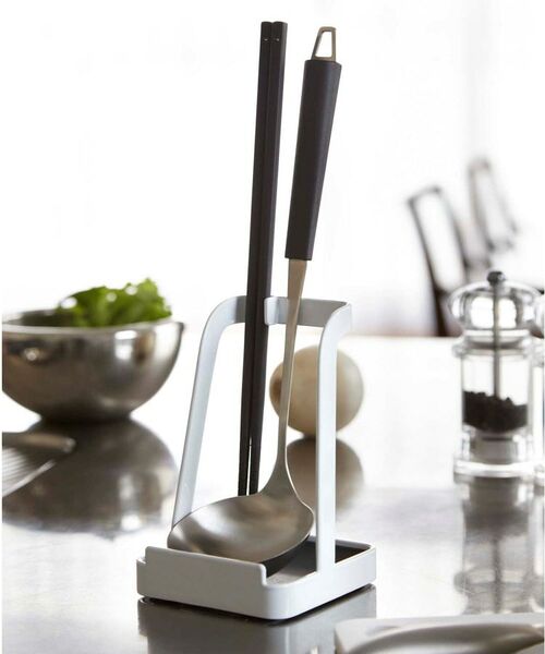 212 KITCHEN STORE / トゥーワントゥーキッチン ストア キッチンツール | お玉＆鍋フタスタンド WH 山崎実業 ＜tower タワー＞ | 詳細5