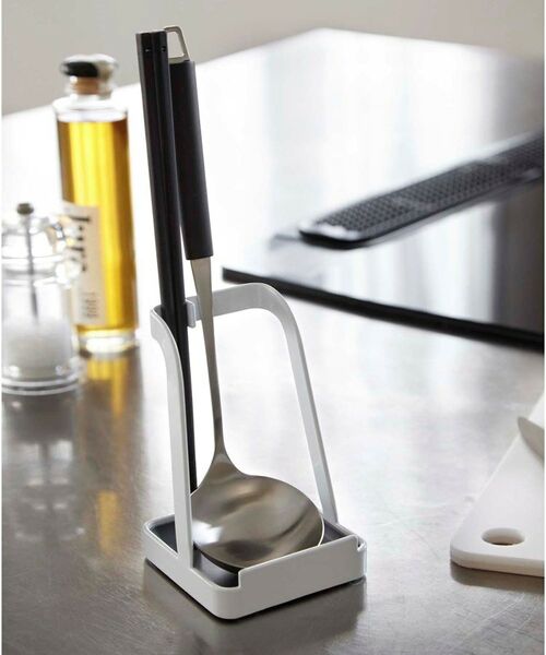 212 KITCHEN STORE / トゥーワントゥーキッチン ストア キッチンツール | お玉＆鍋フタスタンド WH 山崎実業 ＜tower タワー＞ | 詳細6