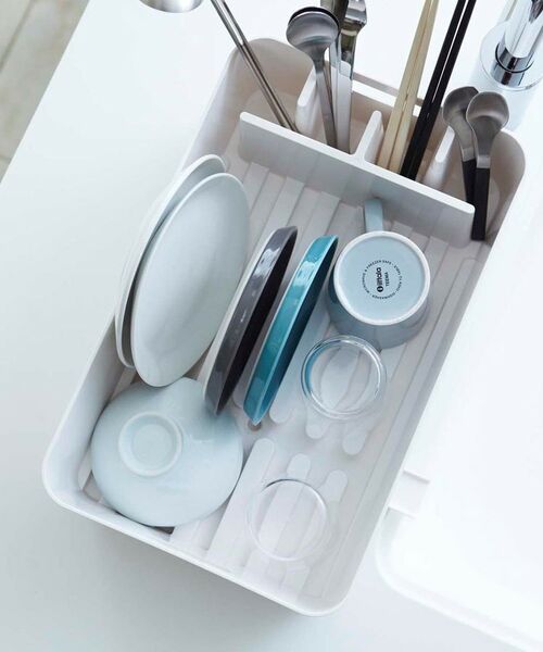 212 KITCHEN STORE / トゥーワントゥーキッチン ストア インテリア・インテリア雑貨 | 水切りバスケット WH 山崎実業 ＜tower タワー＞ | 詳細14