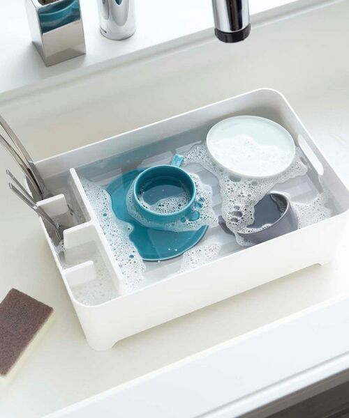 212 KITCHEN STORE / トゥーワントゥーキッチン ストア インテリア・インテリア雑貨 | 水切りバスケット WH 山崎実業 ＜tower タワー＞ | 詳細2