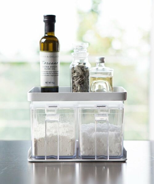 212 KITCHEN STORE / トゥーワントゥーキッチン ストア キッチンツール | 調味料ストッカーラック WH 山崎実業 ＜tower タワー＞ | 詳細10