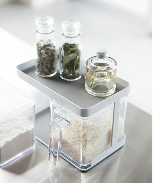 212 KITCHEN STORE / トゥーワントゥーキッチン ストア キッチンツール | 調味料ストッカーラック WH 山崎実業 ＜tower タワー＞ | 詳細12