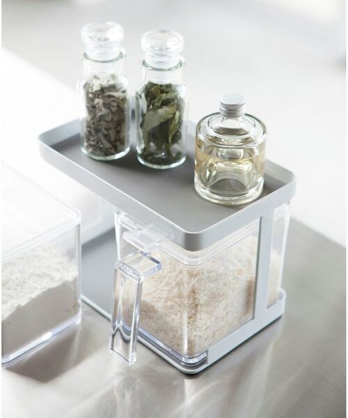 212 KITCHEN STORE / トゥーワントゥーキッチン ストア キッチンツール | 調味料ストッカーラック WH 山崎実業 ＜tower タワー＞ | 詳細5