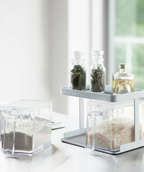 212 KITCHEN STORE / トゥーワントゥーキッチン ストア キッチンツール | 調味料ストッカーラック WH 山崎実業 ＜tower タワー＞ | 詳細7