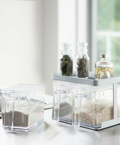 212 KITCHEN STORE / トゥーワントゥーキッチン ストア キッチンツール | 調味料ストッカーラック WH 山崎実業 ＜tower タワー＞ | 詳細8