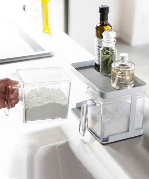 212 KITCHEN STORE / トゥーワントゥーキッチン ストア キッチンツール | 調味料ストッカーラック WH 山崎実業 ＜tower タワー＞ | 詳細9