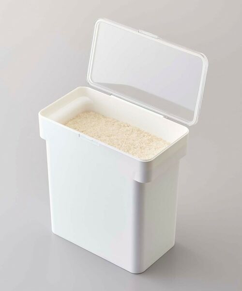 212 KITCHEN STORE / トゥーワントゥーキッチン ストア キッチンツール | 密閉袋ゴト米ビツ 5kg 計量カップ付き 山崎実業 ＜tower タワー＞ | 詳細6