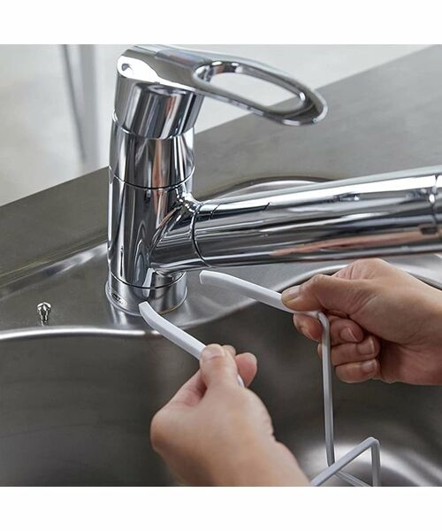 212 KITCHEN STORE / トゥーワントゥーキッチン ストア インテリア・インテリア雑貨 | 蛇口にかけるスポンジホルダー WH 山崎実業 ＜tower タワー＞ | 詳細3