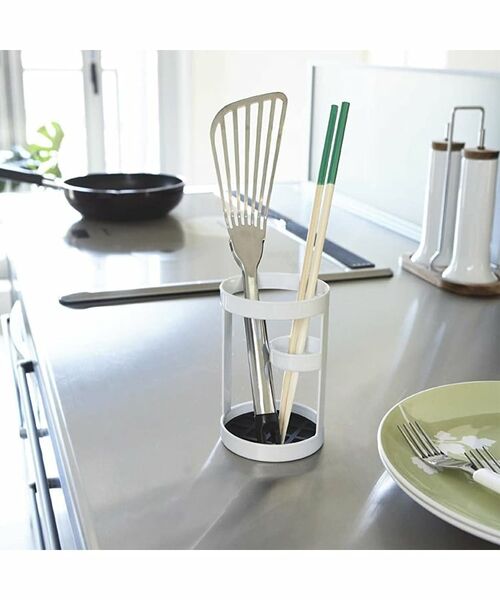 212 KITCHEN STORE/トゥーワントゥーキッチン ストア ツールスタンド WH 山崎実業 <tower タワー> ホワイト(879) 00(FREE) 212 KITCHEN STORE/トゥーワントゥーキッチン ストア ツールスタンド WH 山崎実業 <tower タワー> ホワイト(879) 00(FREE)